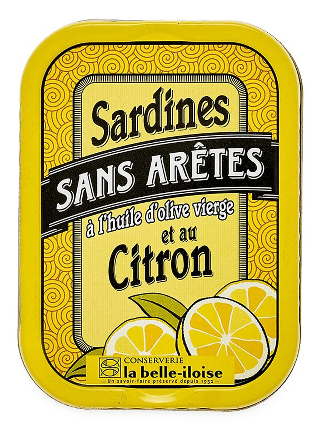 Benfri sardiner med olivenolie og citron, La belle-iloise